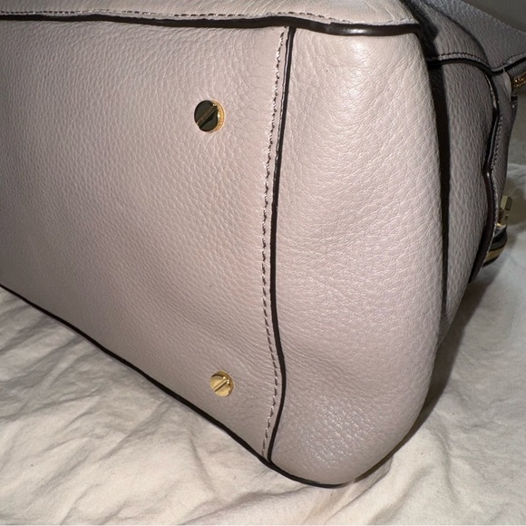 Tory Burch Triple Zip Leather Tassel Satchel - Picture 8 of 16